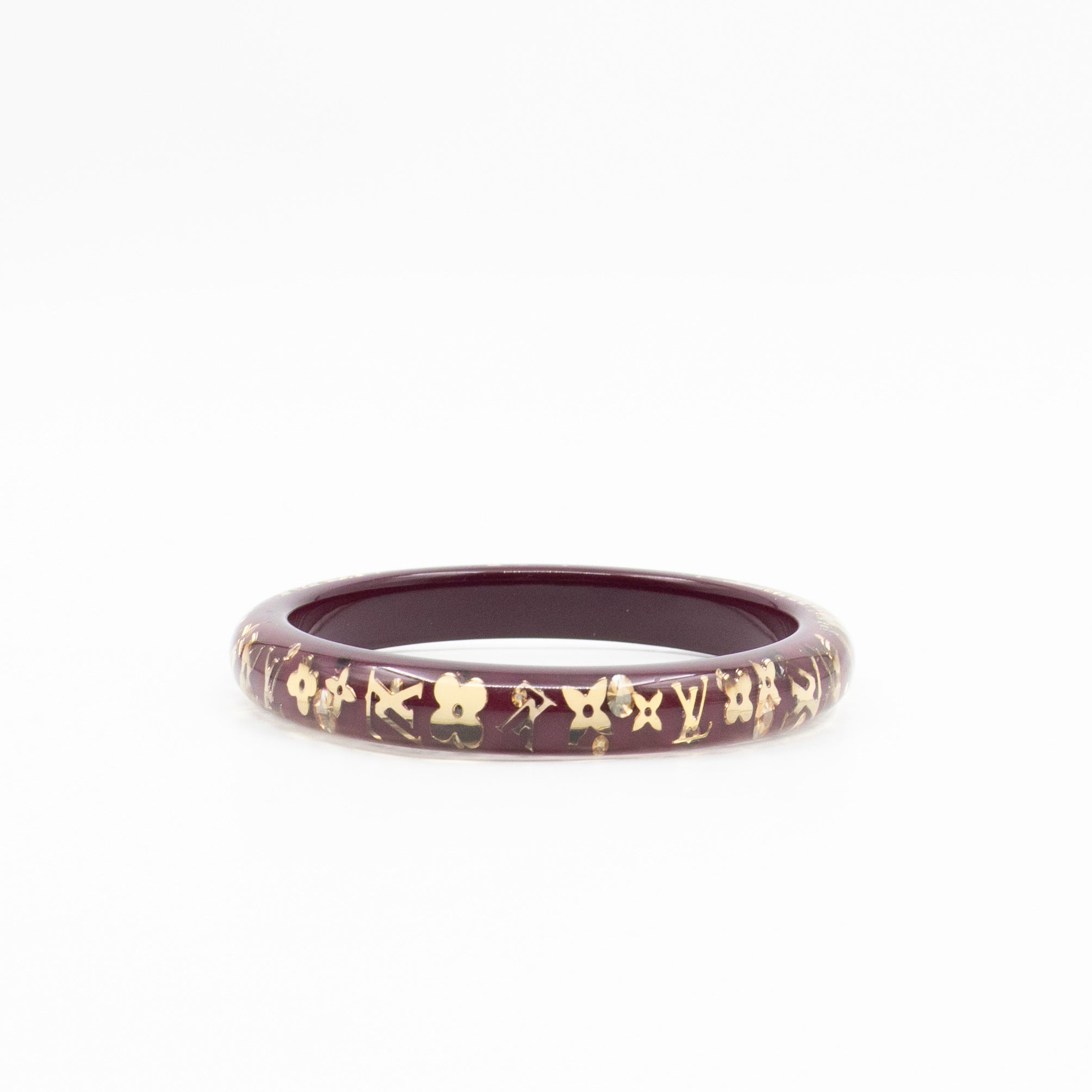Inclusion Bracelet S+ Burgundy Gold