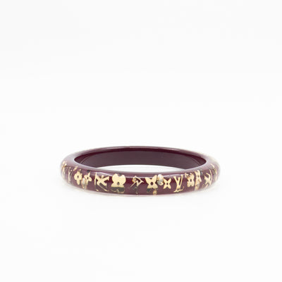 Inclusion Bracelet S+ Burgundy Gold