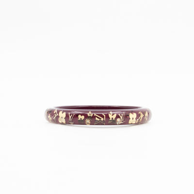 Inclusion Bracelet S+ Burgundy Gold