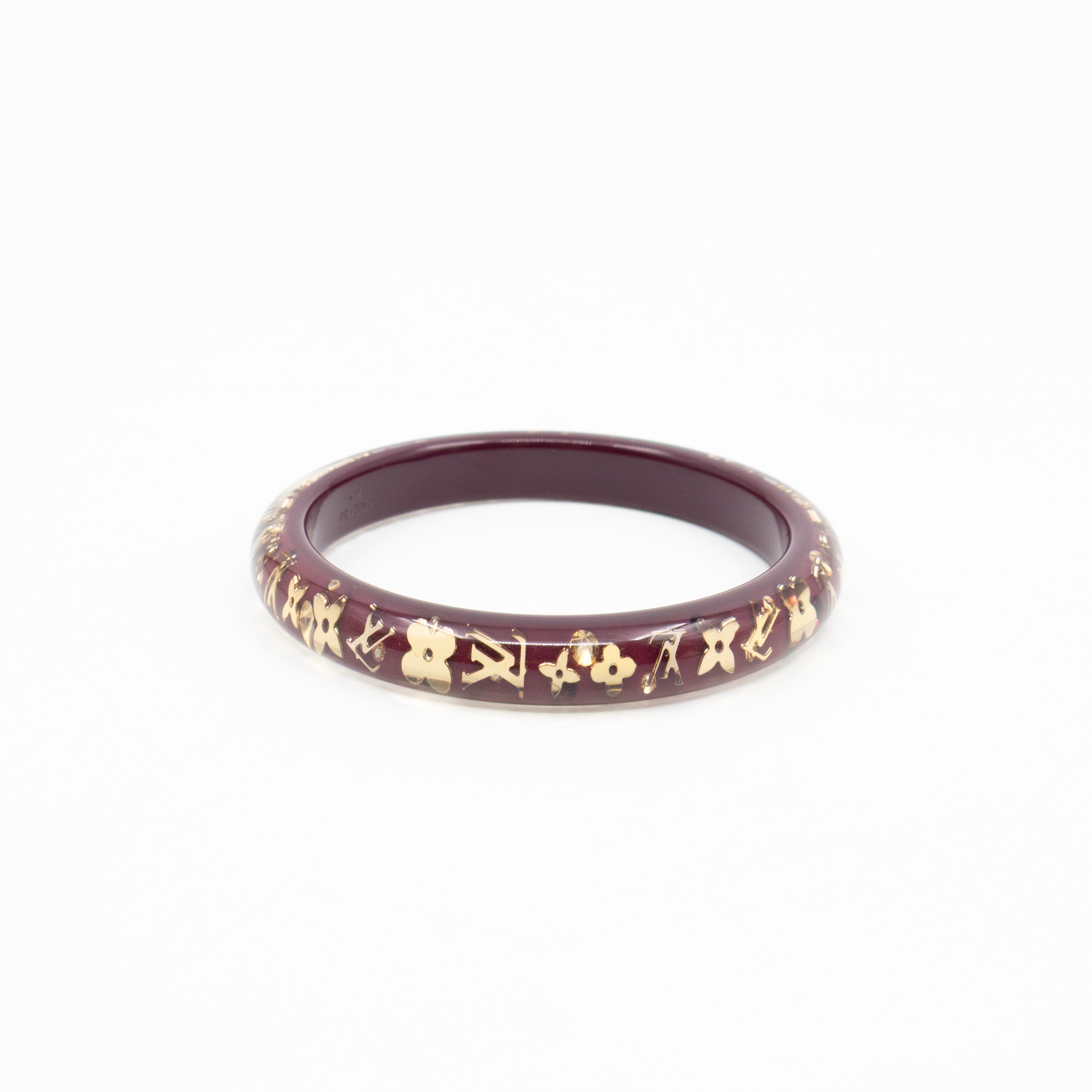 Inclusion Bracelet S+ Burgundy Gold
