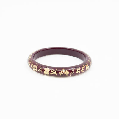 Inclusion Bracelet S+ Burgundy Gold