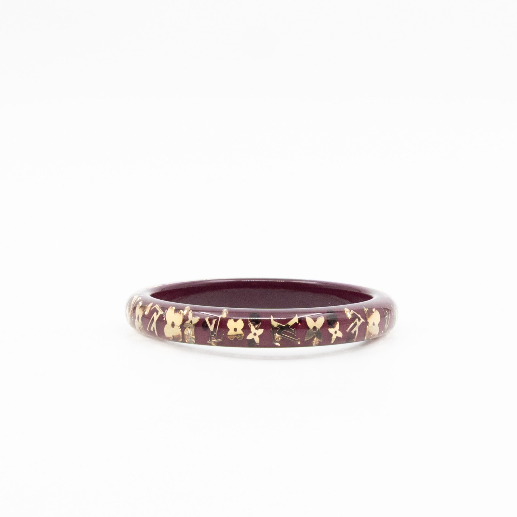 Inclusion Bracelet S+ Burgundy Gold