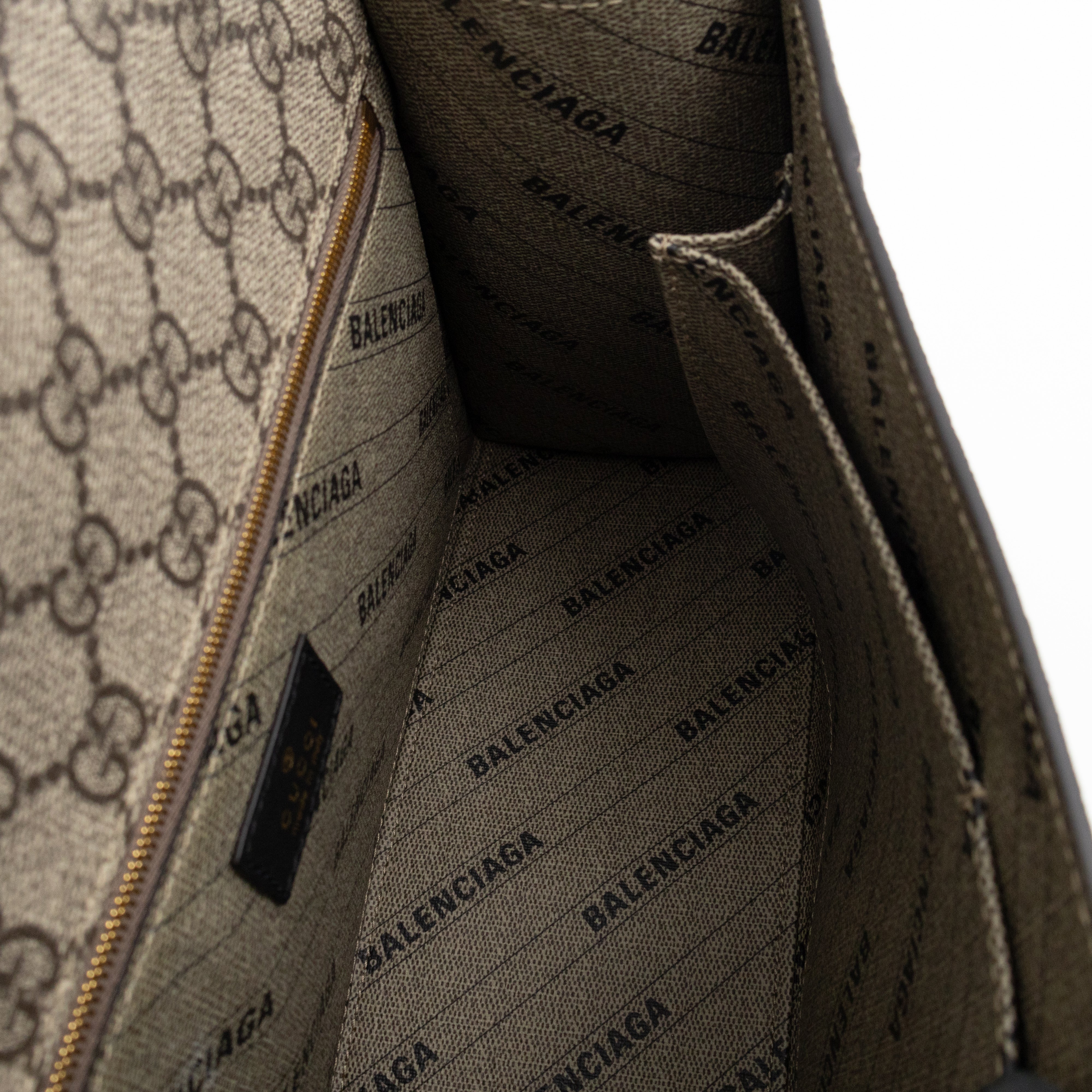 Gucci x Balenciaga The Hacker Project Hourglass Bag Medium GG Supreme