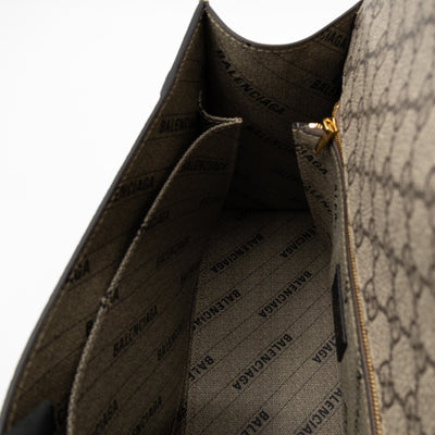 Gucci x Balenciaga The Hacker Project Hourglass Bag Medium GG Supreme