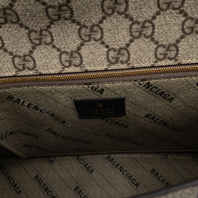 Gucci x Balenciaga The Hacker Project Hourglass Bag Medium GG Supreme