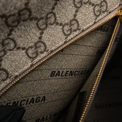Gucci x Balenciaga The Hacker Project Hourglass Bag Medium GG Supreme