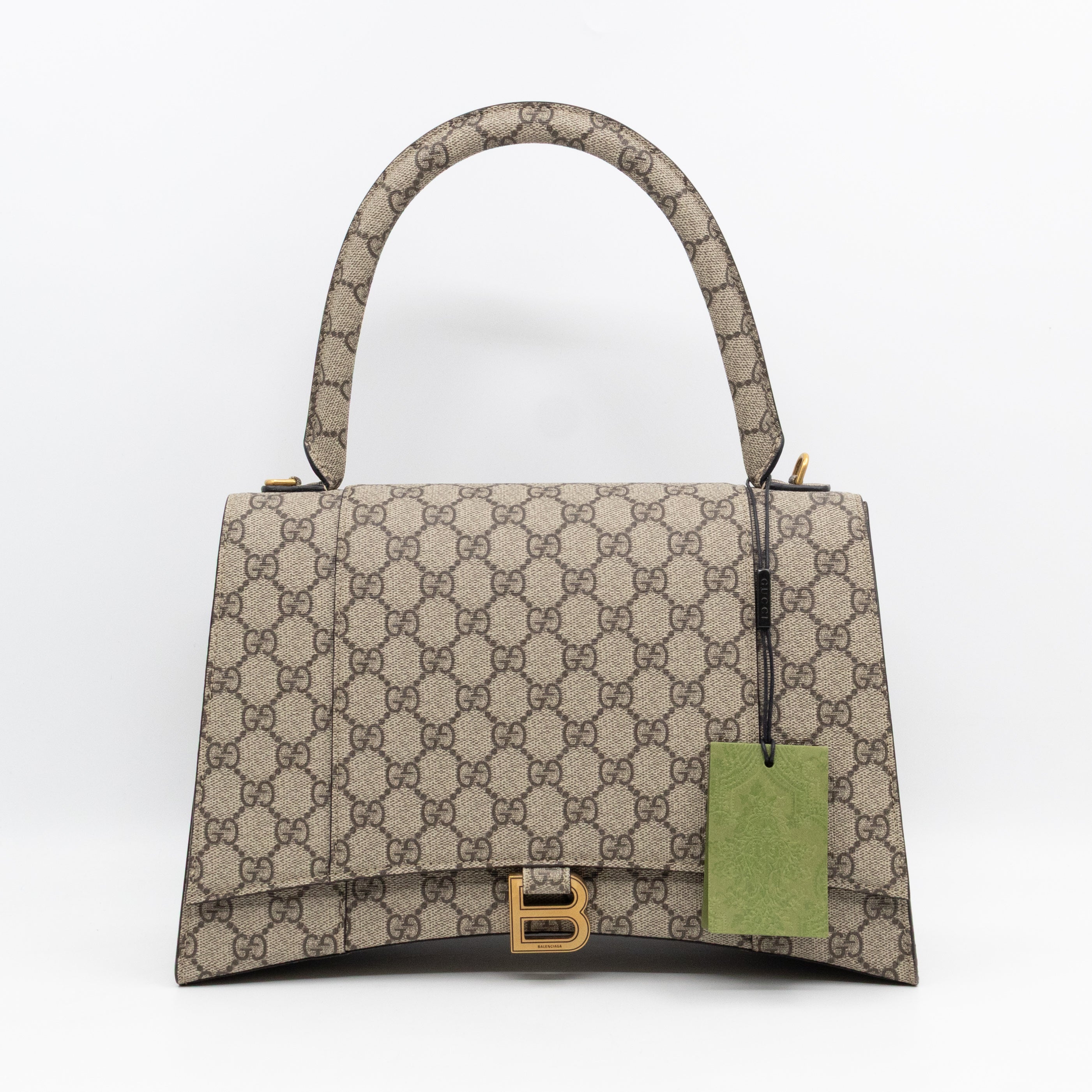 Gucci x Balenciaga The Hacker Project Hourglass Bag Medium GG Supreme