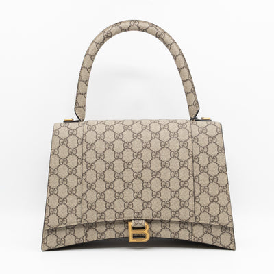 Gucci x Balenciaga The Hacker Project Hourglass Bag Medium GG Supreme