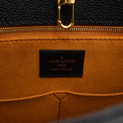 Onthego MM Black Monogram Empreinte