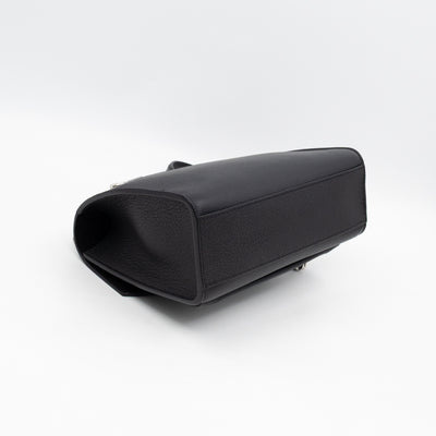 Mylockme Chain Bag Black Leather
