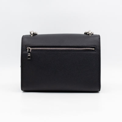 Mylockme Chain Bag Black Leather