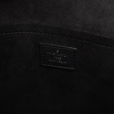 Mylockme Chain Bag Black Leather