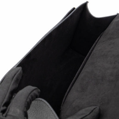 Mylockme Chain Bag Black Leather