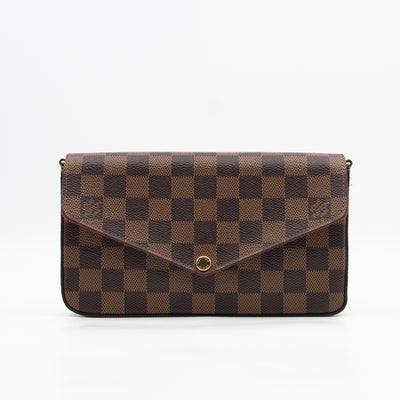 Pochette Felicie Damier Ebene