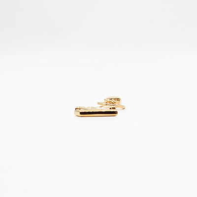 Facettes Bag Charm & Key Holder Gold