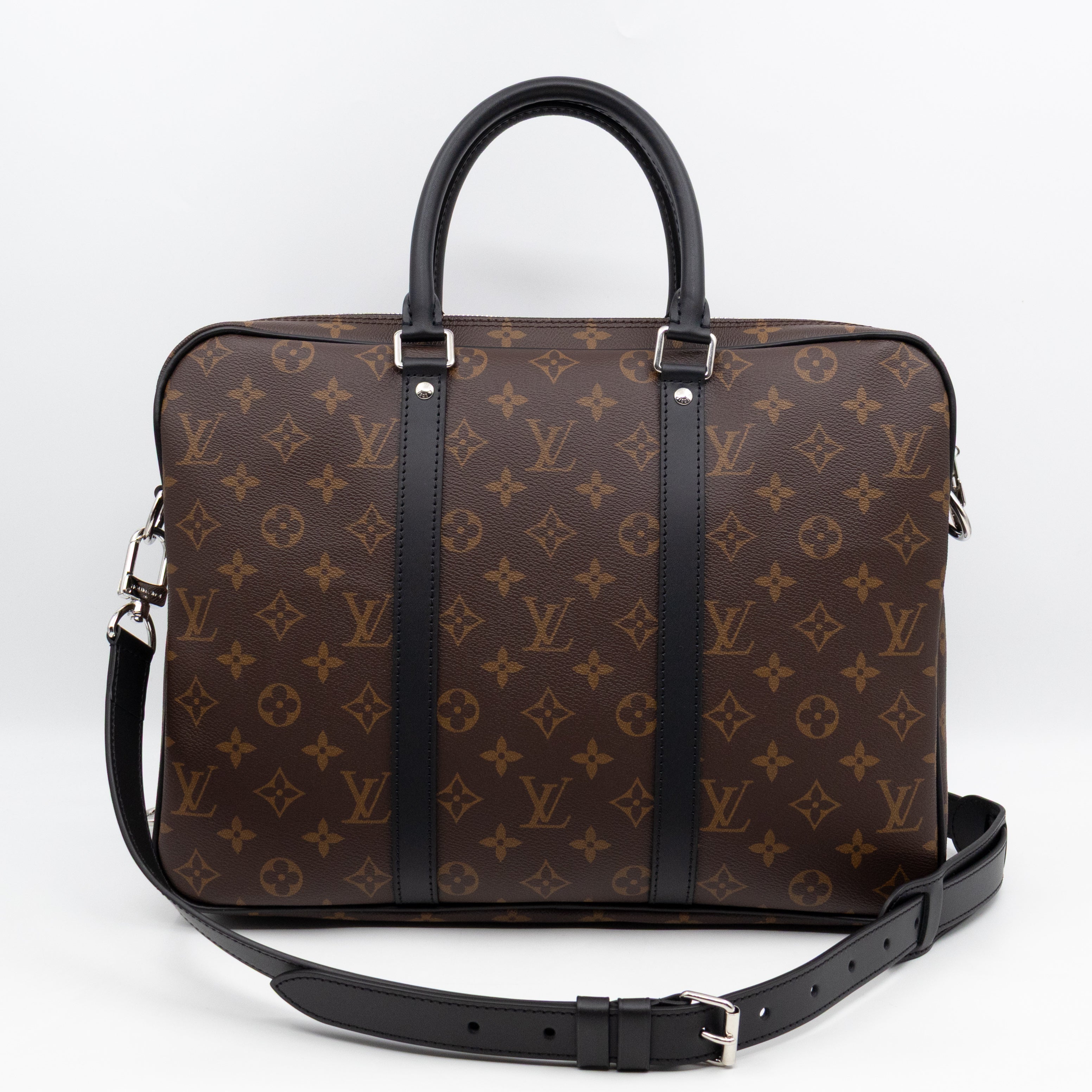 Porte-Documents Voyage PM Monogram Macassar