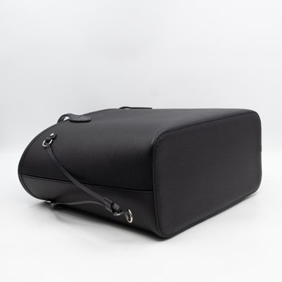 Neverfull MM Black Epi Leather with Pochette
