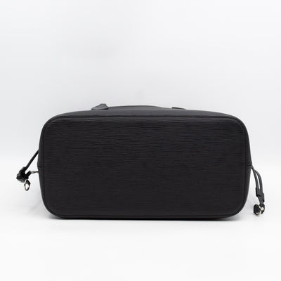 Neverfull MM Black Epi Leather with Pochette