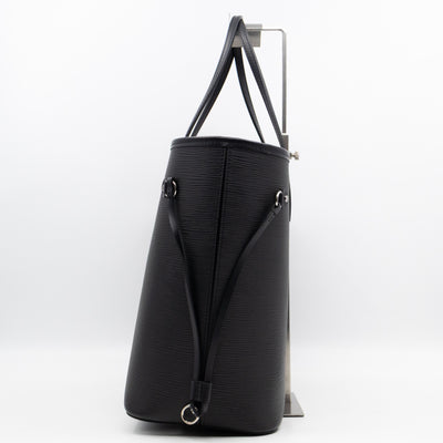 Neverfull MM Black Epi Leather with Pochette