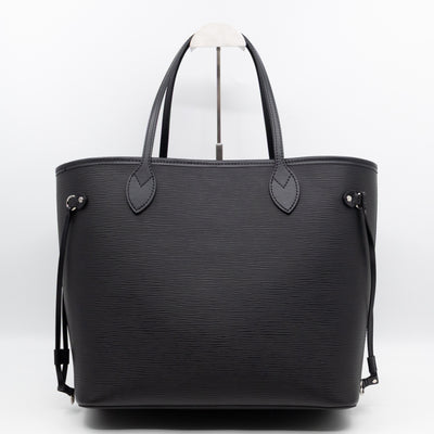 Neverfull MM Black Epi Leather with Pochette