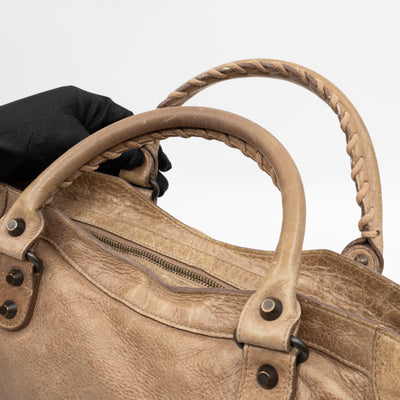 Classic City Beige Leather