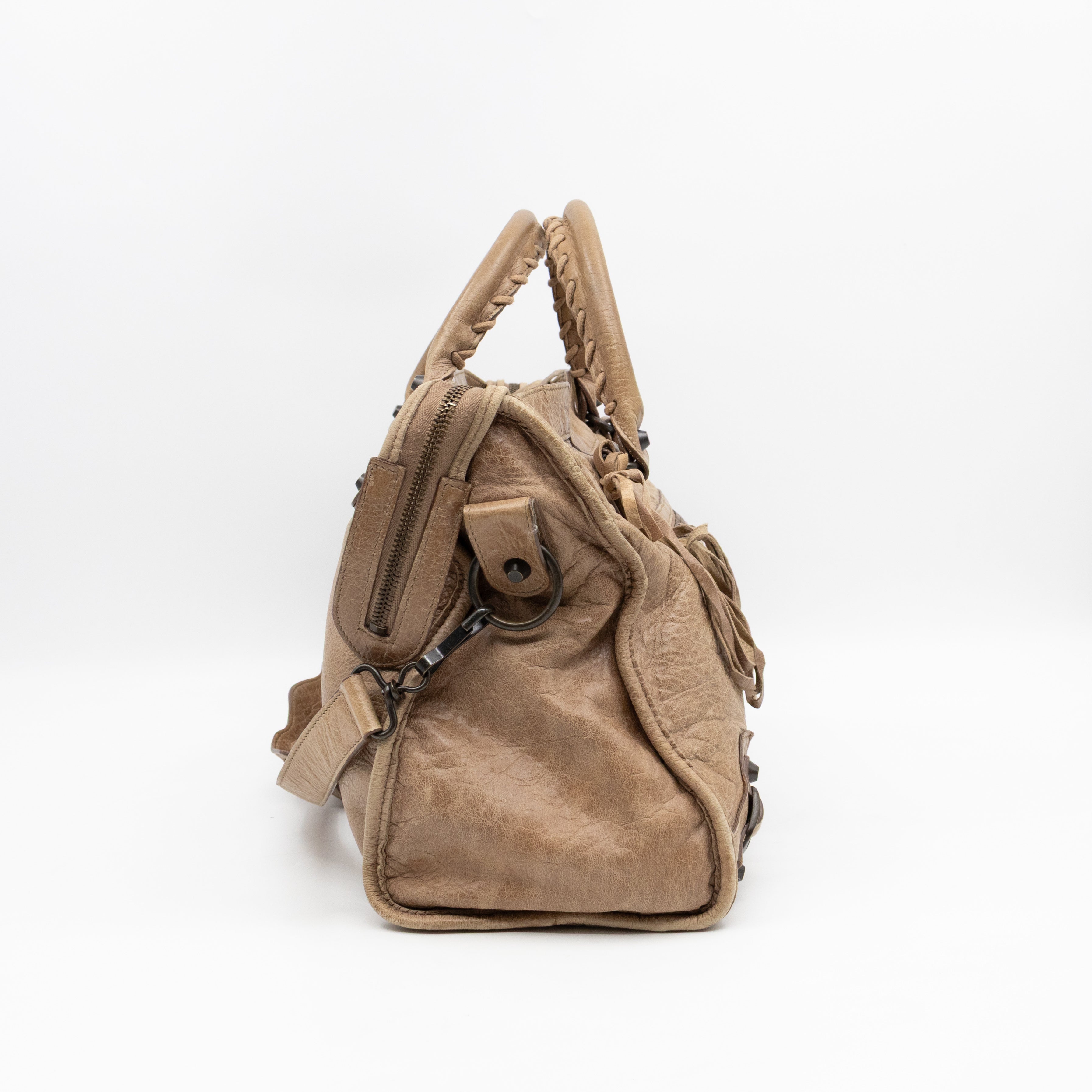 Classic City Beige Leather