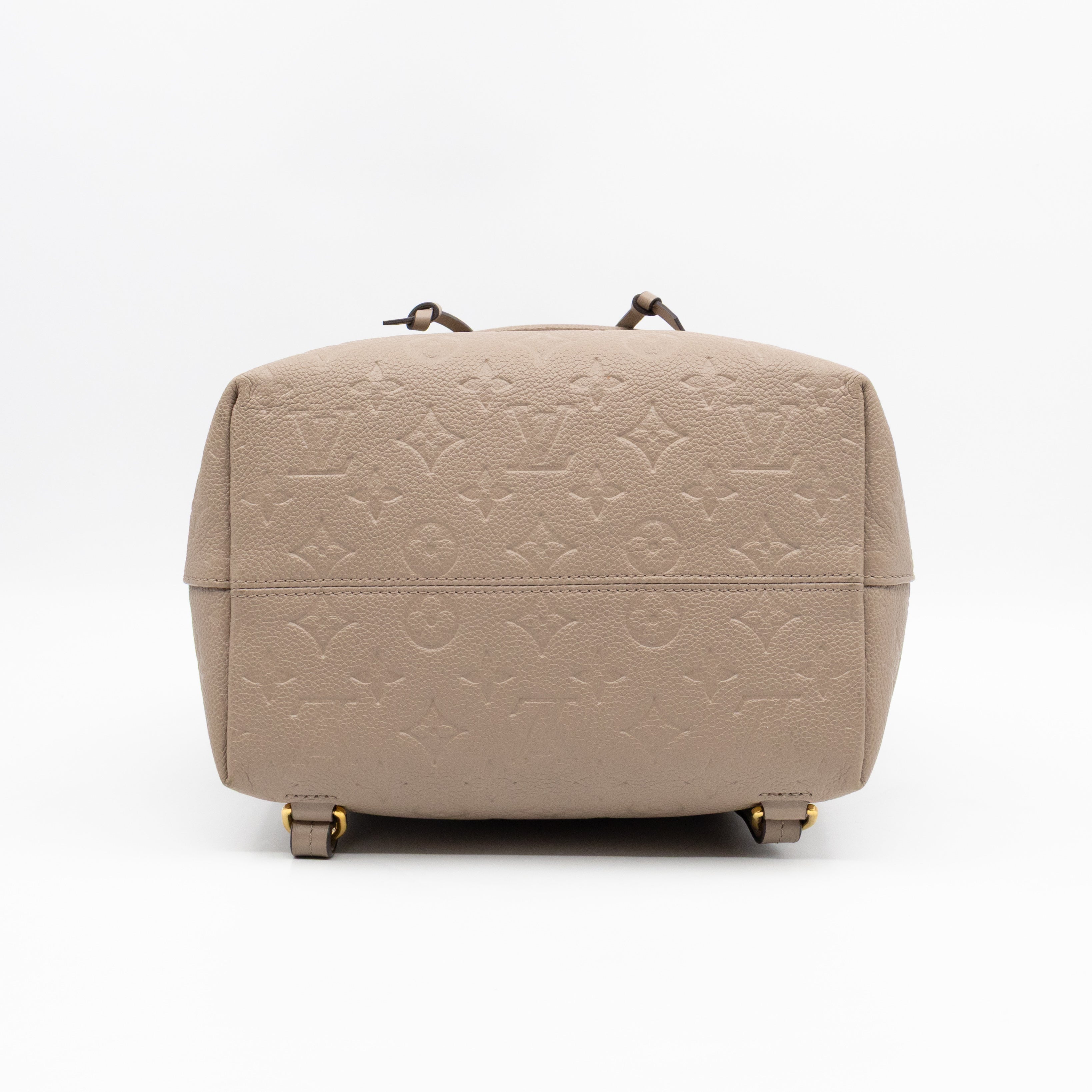 Montsouris PM Backpack Tourterelle Monogram Empreinte