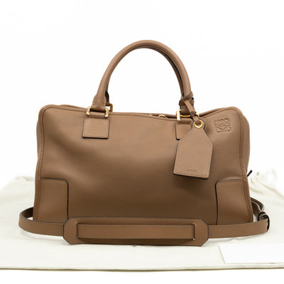 Amazona 36 Brown Leather With Shoulder Strap