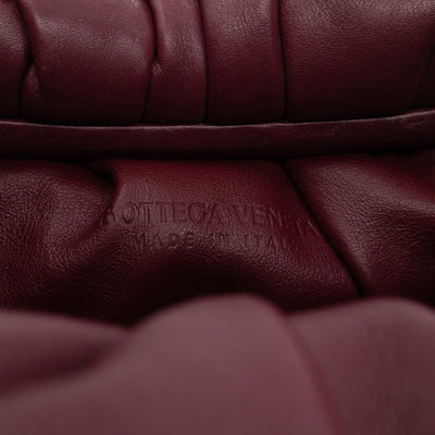 The Shoulder Pouch Smooth Burgundy Leather