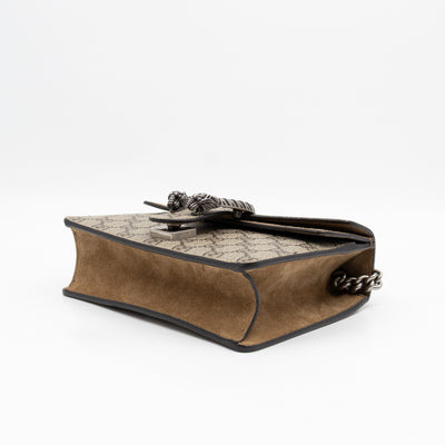 Dionysus Mini GG Supreme Brown Suede