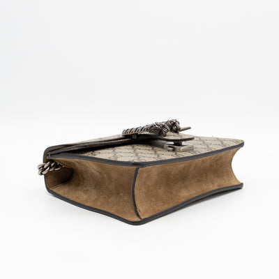 Dionysus Mini GG Supreme Brown Suede