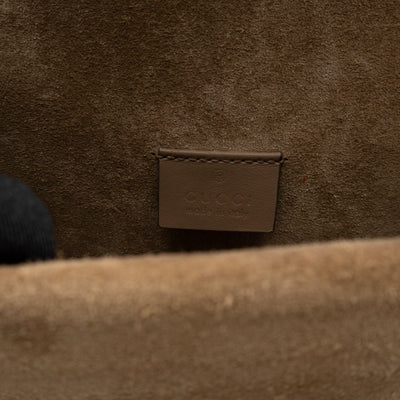 Dionysus Mini GG Supreme Brown Suede