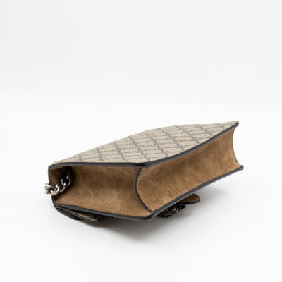 Dionysus Mini GG Supreme Brown Suede
