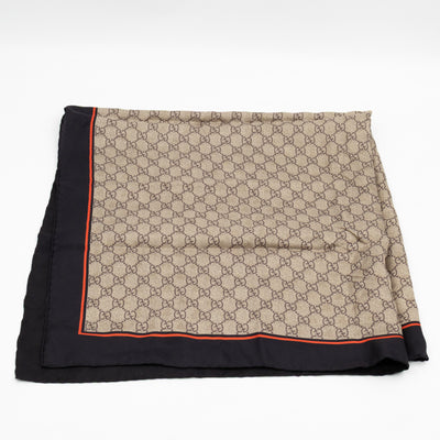 Silk Scarf 90 GG Supreme Gold Bees