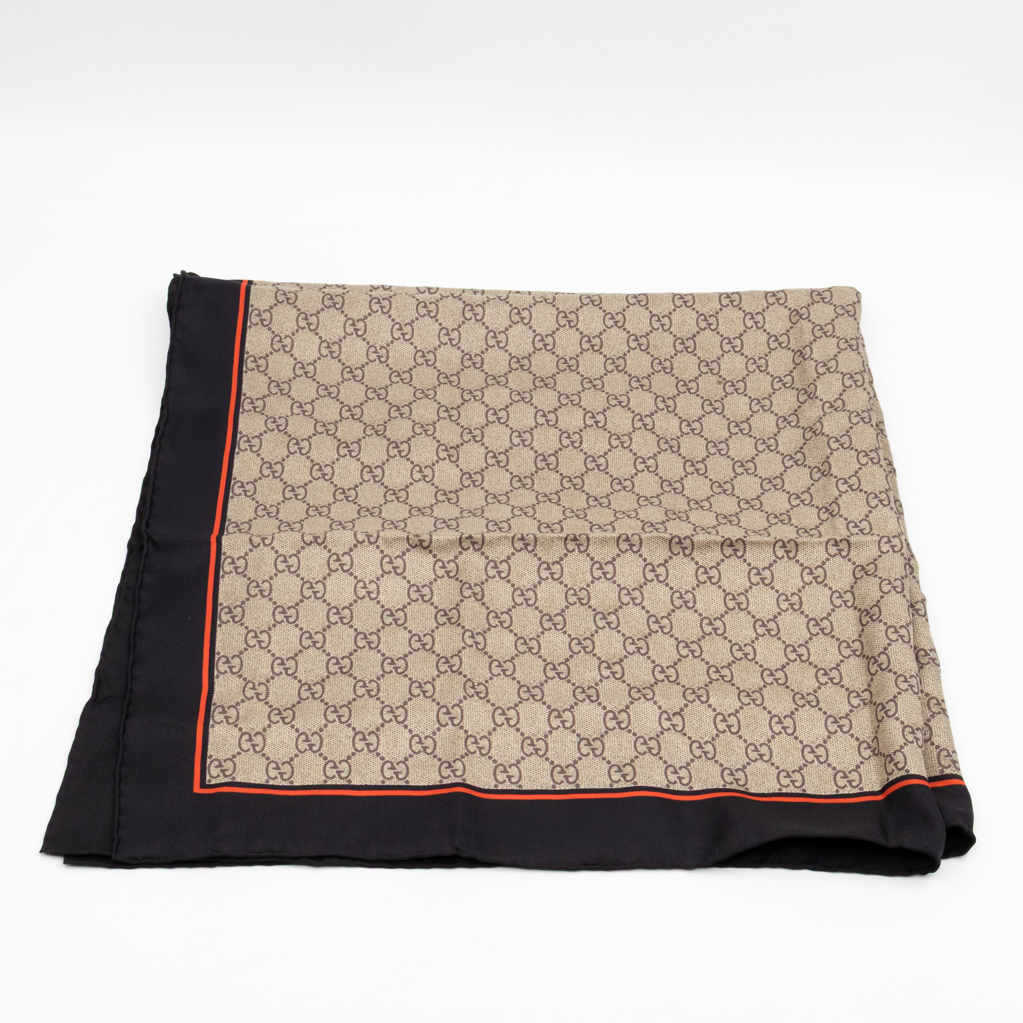 Silk Scarf 90 GG Supreme Gold Bees