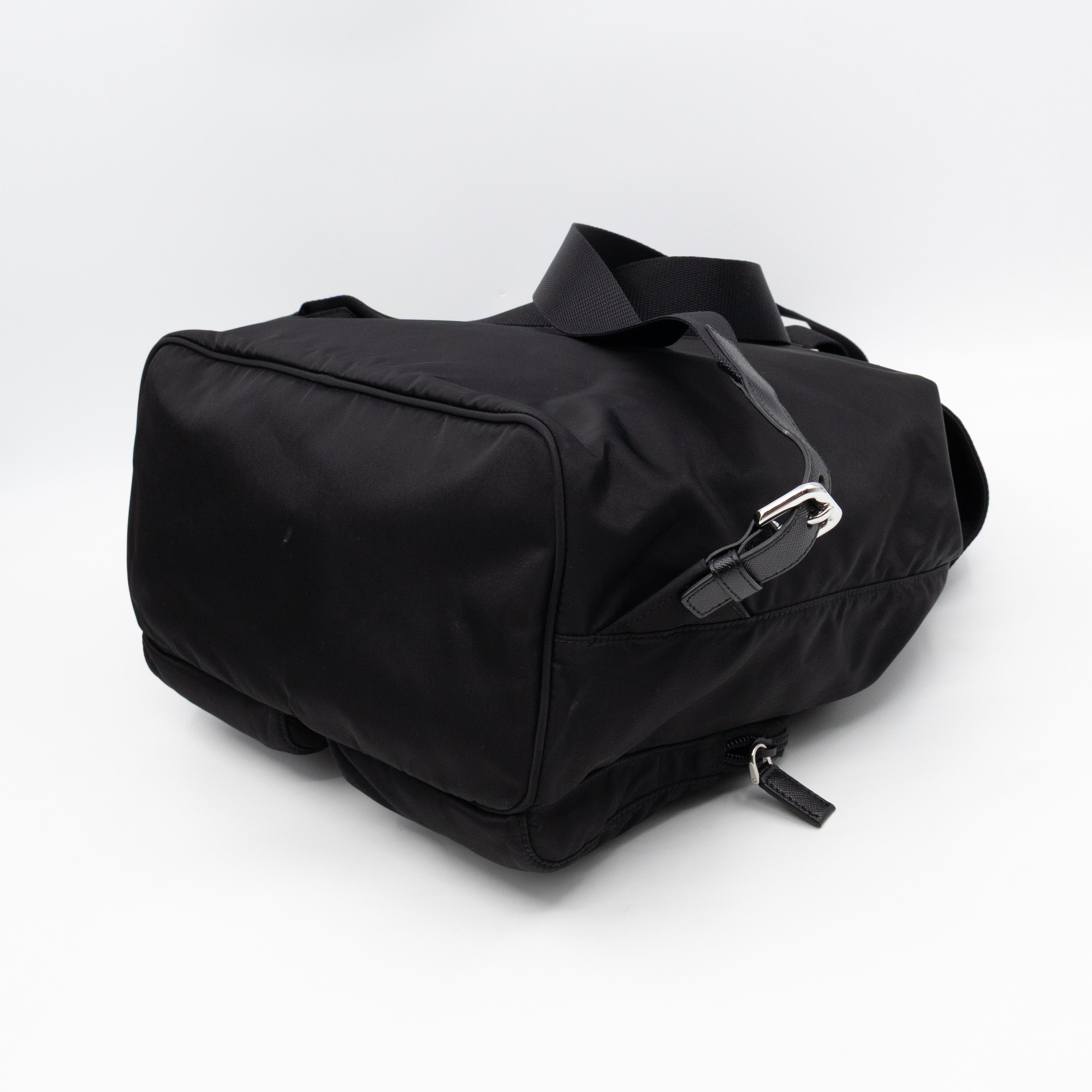 Tessuto Nylon Black Backpack
