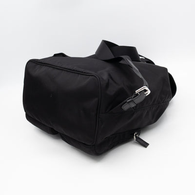 Tessuto Nylon Black Backpack