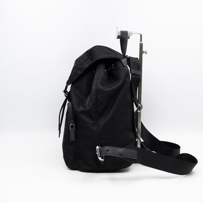 Tessuto Nylon Black Backpack