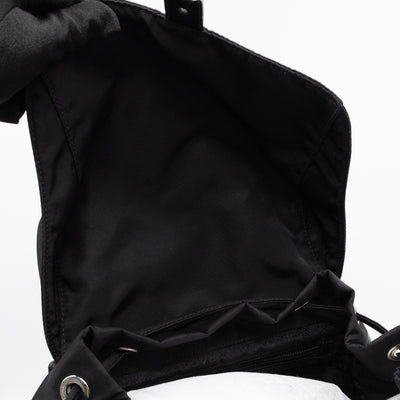 Tessuto Nylon Black Backpack