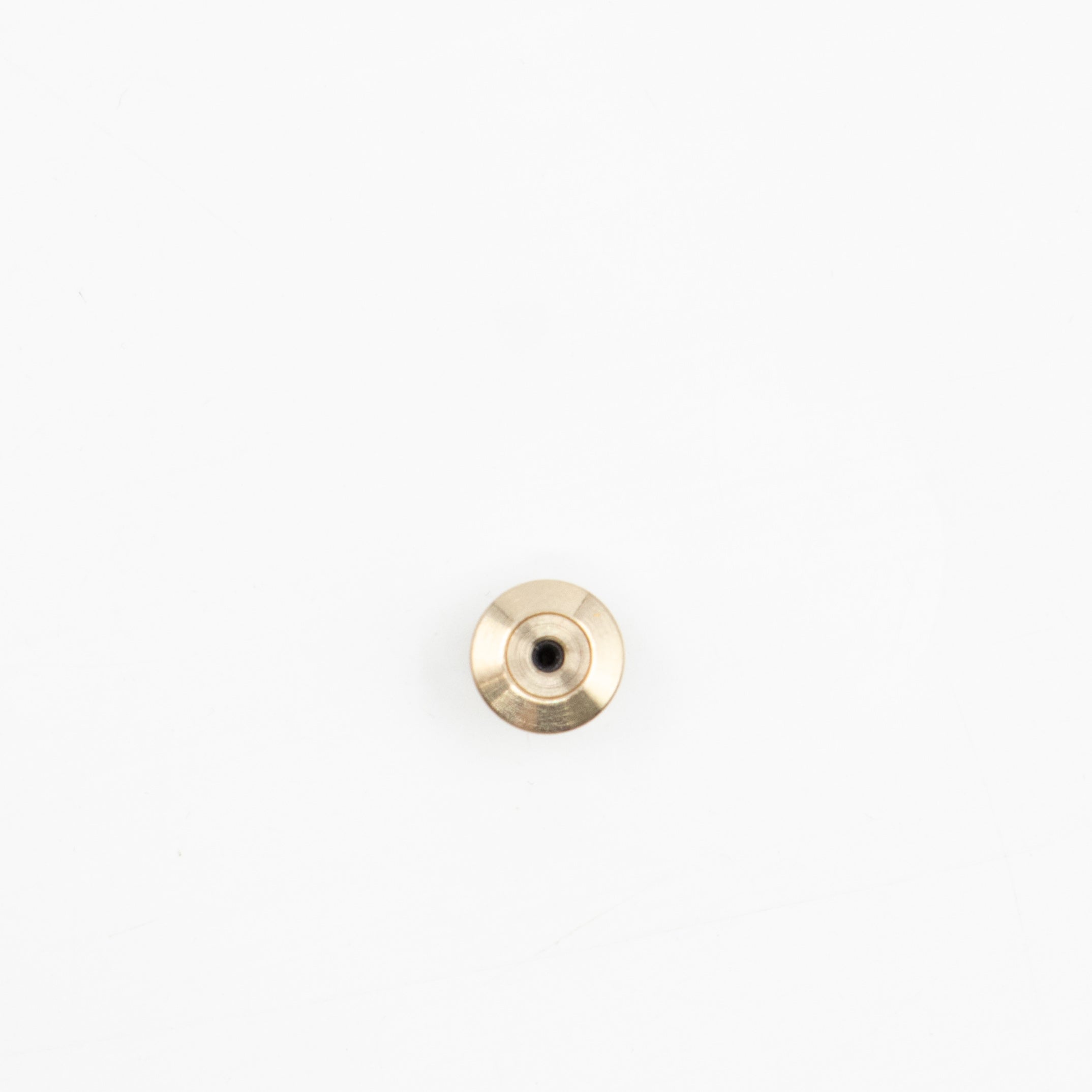 Perfume Bottle Pearl Crystal Pin Light Gold