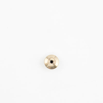 Perfume Bottle Pearl Crystal Pin Light Gold