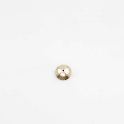 Perfume Bottle Pearl Crystal Pin Light Gold