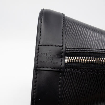 Alma PM Black Epi Leather