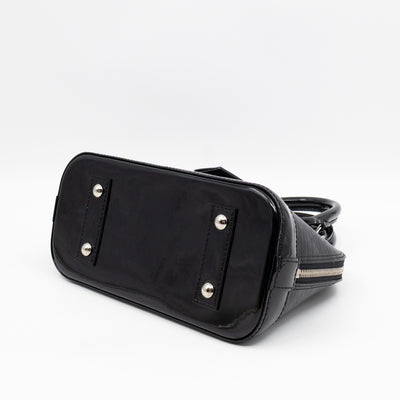 Alma BB Black Epi Electric Leather