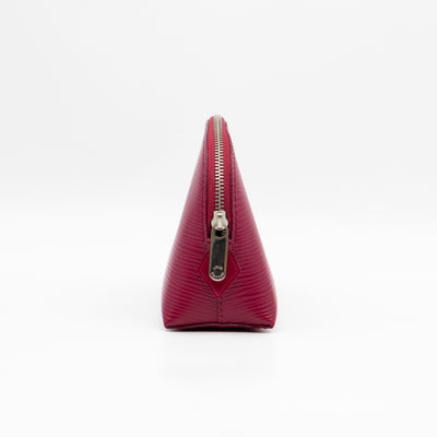 Cosmetic Pouch PM Fuchsia Epi Leather