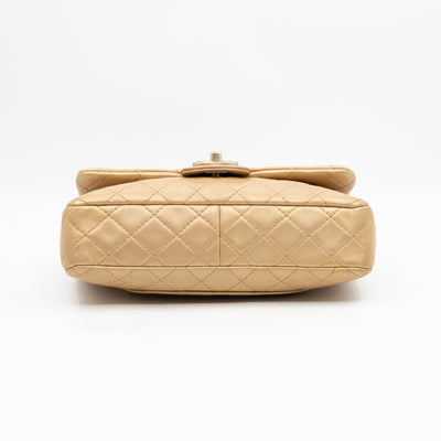 Precious Jewel Flap Bag Medium Gold Lambskin