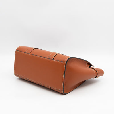 Mini Zipped Bayswater Brown Leather