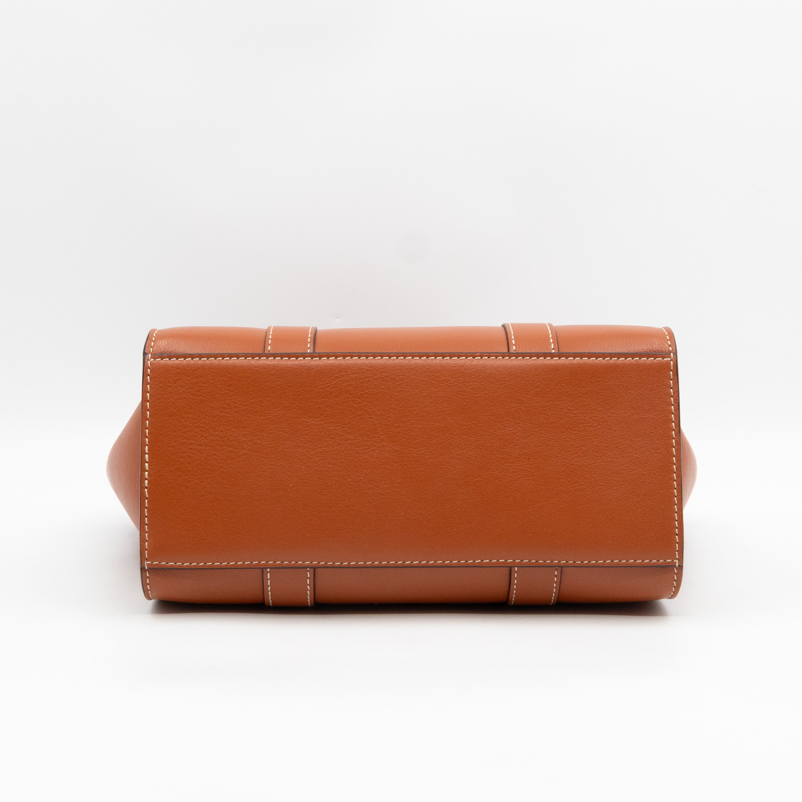 Mini Zipped Bayswater Brown Leather
