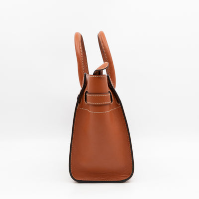 Mini Zipped Bayswater Brown Leather