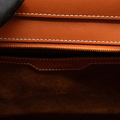 Mini Zipped Bayswater Brown Leather